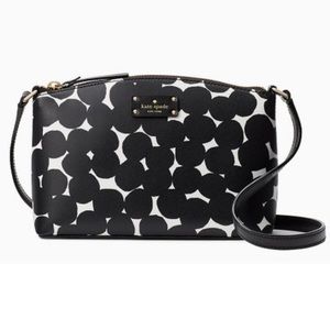 Grove Street Splodge Dot Millie Leather Crossbody